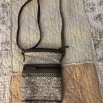 Claire's Taupe and Gray Crossbody Bag Black Photo 0