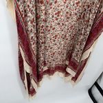American Eagle  Kimono Floral Boho One Size Viscose Shawl Overlay Photo 2