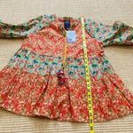 Anthropologie Roopa Pemmaraju Vivi Peasant Blouse Floral Puffed Sleeves Photo 13