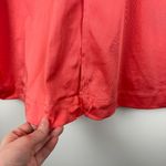 Soft Surroundings Soft Surroundings Thelma Tunic Sz L Button Up Tencel Blend Long Sleeve Coral Photo 6