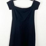 Free People  Mambo Off Shoulders Side Pockets Little Black Dress, Size XS Photo 0