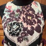 Free People  This Sweet Love Floral Tie-Side Sleeveless Rayon Tank‎ Top Size XS Photo 4