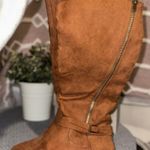 New size 7 NEW Dionna Suede Mid Calf Length Zipper Fashion Winter Boot’s Brown Photo 0