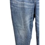 Maurice's Womens Blue Denim Jeans Size 7 8 Slim Fit Stretch Medium Wash Photo 5