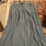 PacSun Blue Polka Dot Mini Dress Photo 0