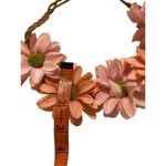 Boho Flower Crown Headbands Hair Accessories Floral Princess Pink Photo 2