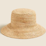 J.Crew  Straw Bucket Hat Photo 0