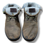 Shoes Size 11 W Women's Toms Highlands Botas Boots High Top Canvas Brown Photo 5