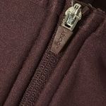 Jockey High Impact Zip Front Wireless Sports Bra Burgundy Women’s Small S Purple Photo 2