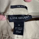 Lane Bryant  The Allie Beige Cotton Spandex Blend Shorts Size 26 Photo 1