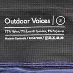 Outdoor Voices Two Tone 7/8th Ankle Crop Workout Leggings Size Small Photo 4