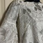 Anthropologie BHLDN Nevada Dress By Mestiza Size L Wedding Boho $400 Silver Size L Photo 7