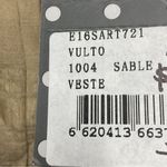 Lilith Neutral Minimalist Art to Wear Cotton Jacket in Size L / 42 Tan Size L Photo 5