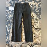 Theory  Melange Charcoal Wide Leg Pull On Ponte Pants- $355 Photo 3