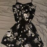 Urban Outfitters  Dress Floral Mini Black Photo 1