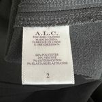 ALC Frank A.L.C. Women’s Elaine Black Empire Waist Cap Sleeve Black Mini Shift Dress Sz 2 Photo 8