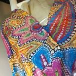 Lafayette 148 NEW YORK PINK BRIGHT MULTI COLORED MIDI LONG SKIRT 4 Photo 3