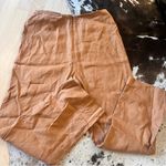 Reformation Brown Justin 100% Linen Trouser Pant Size 8 Photo 6