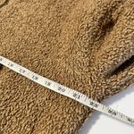 SKIMS  Sz XL Teddy Hoodie Full Zip Up Cozy Plush Knit Sweater in Tan Photo 5