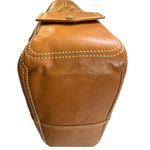 CELINE Boogie Bag Quilted Leather Satchel Caramel Gold Hardware CE00/15 Italy Photo 9