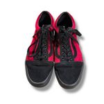 Vans Old Skool Velvet Black Red Parisian Night Sneakers Women's 11 / Men's 9.5 Photo 1