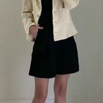 Bloomingdales Vintage 90s Wool Knit Jacket Cream/Ivory Photo 1