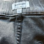 Juicy Couture NWT  Malibu Released Hem Pull-on Jeans In Black Wash Photo 9