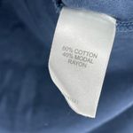 Pure j.jill pj floral knit tunic blue floral tee shirt short sleeve size large Photo 5