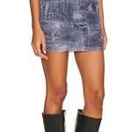 superdown Dayna Skirt in Blue Denim Photo 0