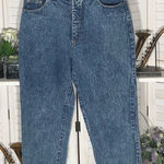 Super Funz Vintage 80s 90s Blue Wide Leg Jeans Plus Size 14 Photo 0