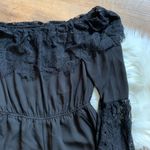 BB Dakota Black Lace Romper Photo 6