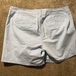 Old Navy  Shorts Womens Sz 8 Medium Light Blue Chino Mid Rise Casual Basic Photo 4