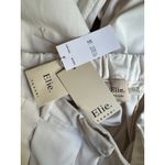 Elie Tahari Khaki Pleated High Waisted Wide Leg Pants Size Large Photo 5