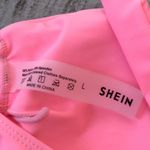 SheIn Beautiful Bright Pink/peach Bikini Photo 3