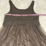 American Eagle ‎ outfitters women’s small brown tulle dress Photo 3