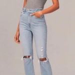 Abercrombie & Fitch Ankle Straight Ultra High Rise Photo 0