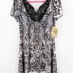 One World  Unity Tunic Top Size Extra Small NWT Slinky Material Boho Lagenlook Photo 0