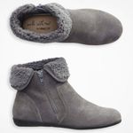 Coldwater Creek  Walk With Me Summit Suede Boots Gray Size 7W Photo 0