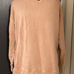 Aerie 💜 Light Pink Coral Sweatshirt with Side Slits Photo 0