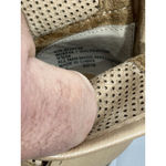 White Mountain Womans  Size 9.5 M Beige Zip Blockmheel Ankle Boots Photo 7