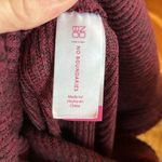 No Boundaries Sweater Dress Burgundy Wine Comfy Stretchy Form Fitting Fits Small Medium Mini Photo 8