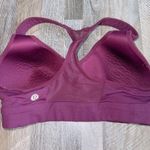 Lululemon  Burgundy Maroon Athletic Racerback Sports Bra size 4 Photo 1