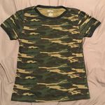 On Fire  Classic Camo Crew Neck T-Shirt Photo 0