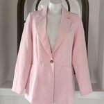 Sanctuary  Bryce Woven Blazer in Pink, Size S New w/Tag Photo 4
