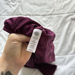 Athleta Laser Mesh Sonar Capri Leggings Purple California Plum Womens Size Small Photo 6