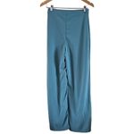 21 Saints Women’s Palazzo Wide Leg Pants Size M Mint Green High Waist Trousers Blue Size M Photo 6