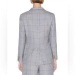Rosetta Getty Tailored Wool Blazer in Multi, Size 10 New w/Tag Retail $1695 Tan Photo 1