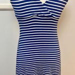 Trina Turk  SIZE 0 Sleeveless Stripped Asymmetrical Dress Photo 3