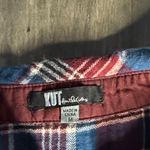 Kut From The Kloth  Long Sleeve Plaid Button Up Dress Photo 1