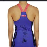 Nwt ADIDAS Stellasport GRAPHIC Sport
Tank TOP climalite blue active fall $120 Size M Photo 1